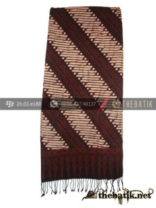 Selendang Batik Dobi Motif Parang Srimpi