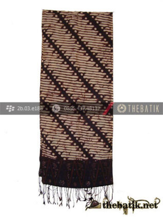 Selendang Batik Sutera ATBM Parang Srimpi
