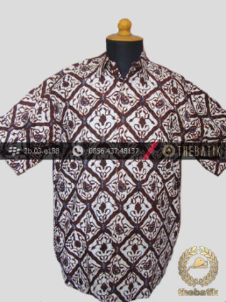 Kemeja Batik Jogja Motif Sido Mulyo