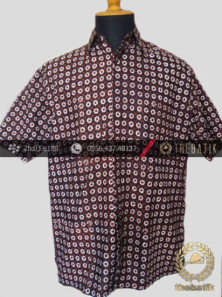 Kemeja Batik Jogja Motif Truntum