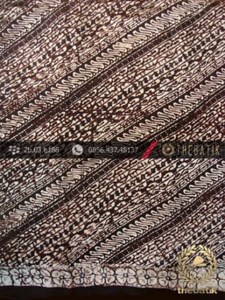 Batik Sutera Jogja Motif Parang Seling Udan Liris