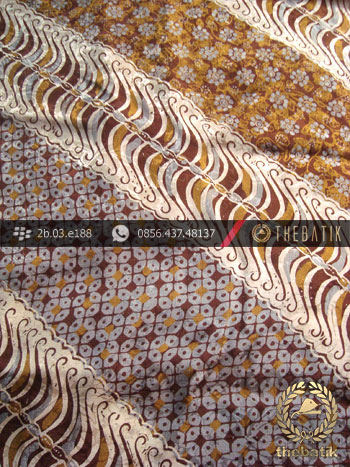 Bahan Sarimbit Batik Sutera Motif Lawasan