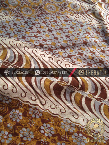 Bahan Sarimbit Batik Sutera Motif Lawasan