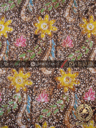 Kain Batik Remukan Wonogiren Coletan Warna-2