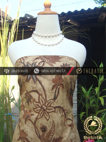 Kain Batik Cap Solo Motif Lung-Lungan