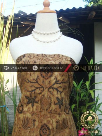 Kain Batik Cap Solo Motif Wahyu Tumurun