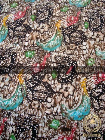 Batik Remukan Wonogiren Motif Cendrawasih Coletan