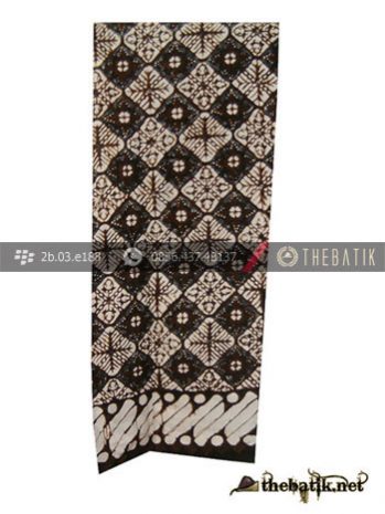 Syal Batik Souvenir Motif Nithik Kotak