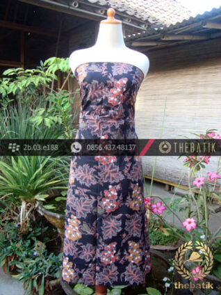 Kain Batik Coletan Solo Motif Anggur Ungu