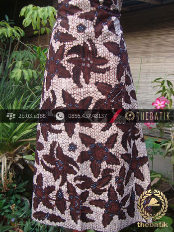 Kain Batik Tulis Jogja Motif Bantulan Gringsing Sogan