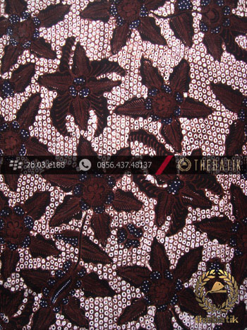 Kain Batik Tulis Jogja Motif Bantulan Gringsing Sogan