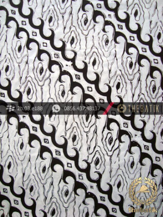 Kain Batik Cap Jogja Motif Parang Sobrah Kelengan