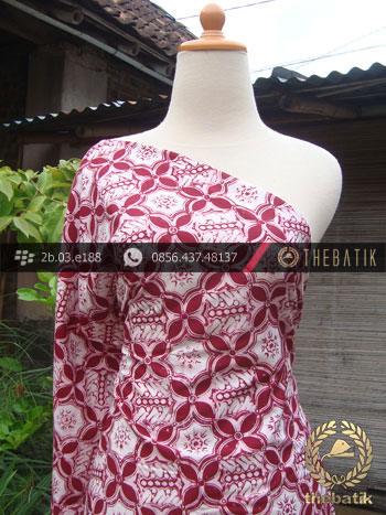 Kain Batik Cap Jogja Motif Grompol Jambon