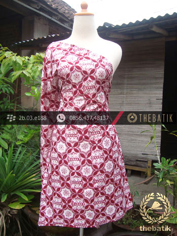 Kain Batik Cap Jogja Motif Grompol Jambon