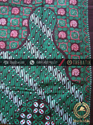 Kain Batik Cap Tulis Jogja Motif Pulau Hijau