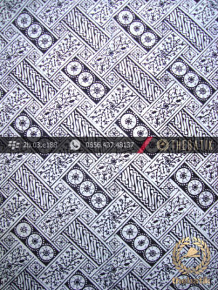 Kain Batik Cap Jogja Motif Banji Klasik Kelengan