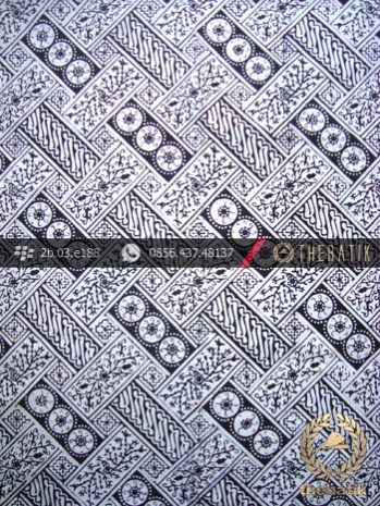 Kain Batik Cap Jogja Motif Banji Klasik Kelengan