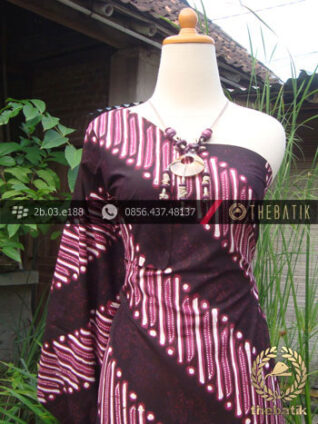 Kain Batik Cap Tulis Jogja Motif Parang Srimpi Jambon