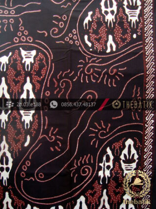 Kain Batik Cap Tulis Yogya Motif Pulau Lukis Kombinasi