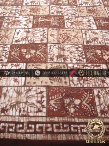 Kain Batik Warna Alam Motif Kontemporer-1