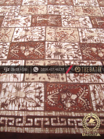 Kain Batik Warna Alam Motif Kontemporer-1