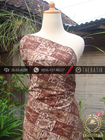 Kain Batik Warna Alam Motif Kontemporer-1