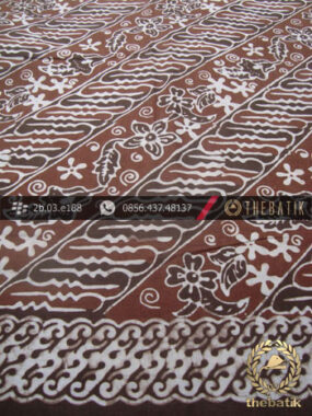 Kain Batik Warna Alam Motif Parang Kontemporer
