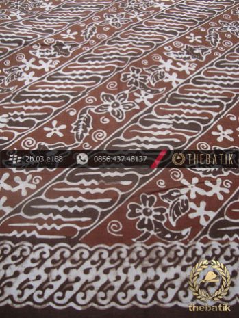 Kain Batik Warna Alam Motif Parang Kontemporer