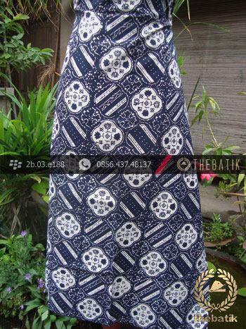 Bahan Batik Cap Motif Ceplok Kelengan