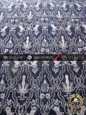 Kain Batik Cap Jogja Motif Krantil Kelengan