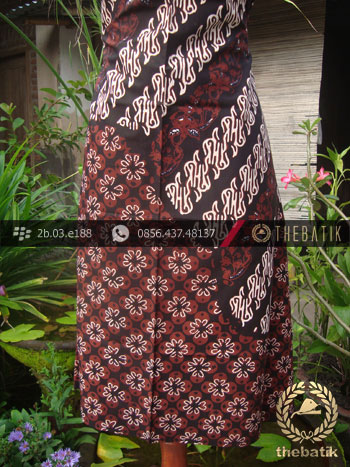 Kain Batik Cap Tulis Yogya Motif Parang Semut Kombinasi