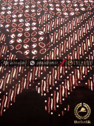 Kain Batik Cap Tulis Yogya Motif Kombinasi Parang Kawung