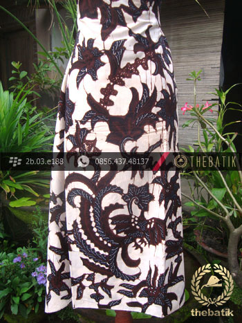 Kain Batik Tulis Yogyakarta Motif Cendrawasih Bledak