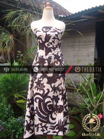 Kain Batik Tulis Yogyakarta Motif Cendrawasih Bledak