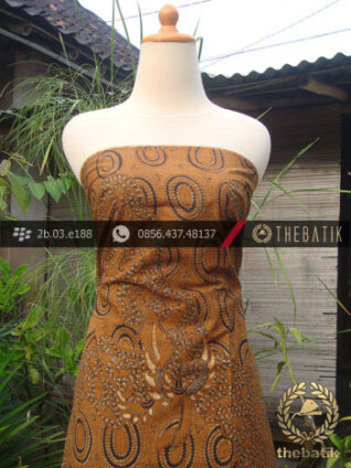 Kain Batik Cap Solo Motif Pulau Soga Genes