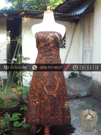 Kain Batik Cap Solo Motif Ceplok Singa Peksi