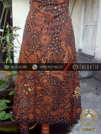 Kain Batik Cap Solo Motif Ceplok Singa Peksi