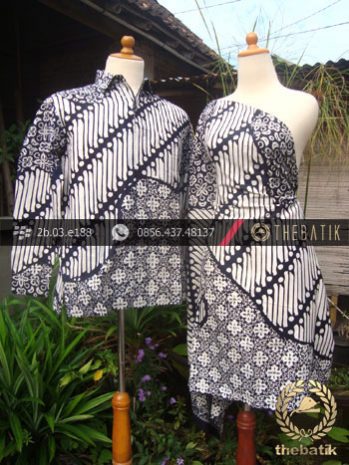 Sarimbit Batik Motif Pulau Kombinasi Parang Srimpi