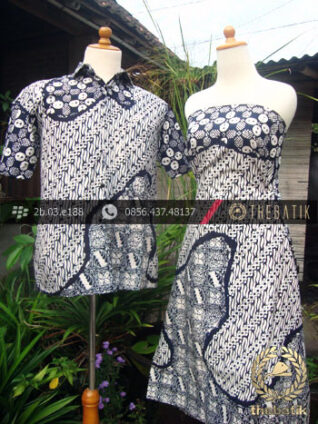 Sarimbit Batik Motif Pulau Kombinasi Parang Klithik Kelengan