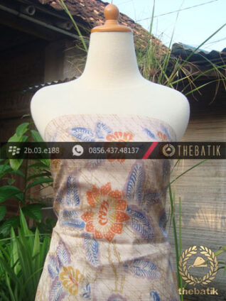 Batik Tulis Sutera Motif Bantulan Lawasan