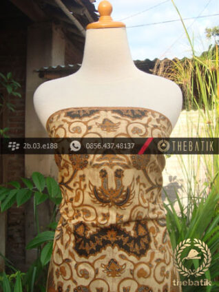 Kain Batik Tulis Solo Motif Wahyu Tumurun Ukel