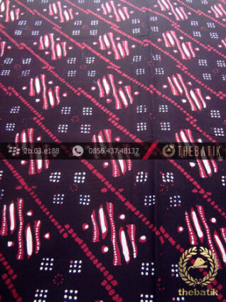 Kain Batik Cap Tulis Jogja Motif Ceplok Abimanyu Jambon