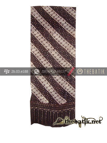 Syal Batik Paris Motif Parang Klithik Grompol