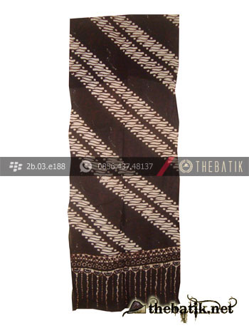 Syal Batik Paris Motif Parang Klithik Seling