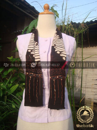 Syal Batik Paris Motif Parang Srimpi