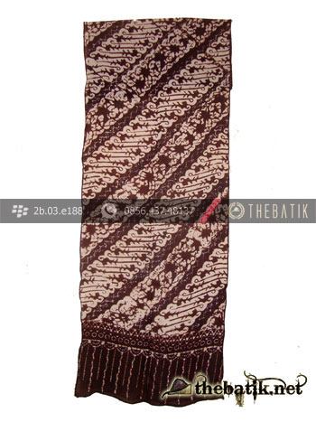 Syal Batik Paris Motif Parang Ukel