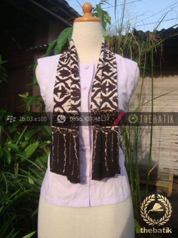 Syal Batik Paris Motif Sido Luhur