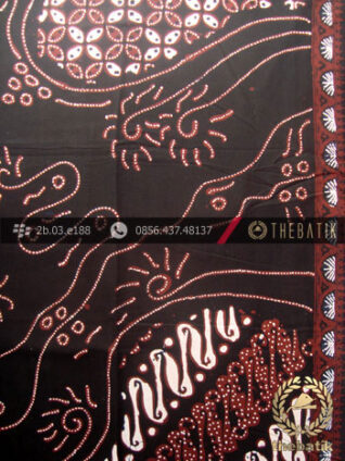 Kain Batik Cap Tulis Jogja Motif Pulau Sogan