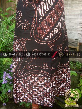 Kain Batik Cap Tulis Jogja Motif Pulau Sogan