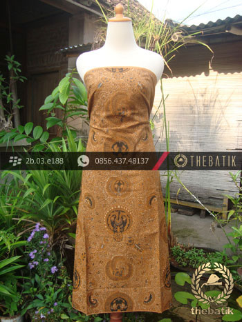 Kain Batik Cap Solo Motif Soga Genes